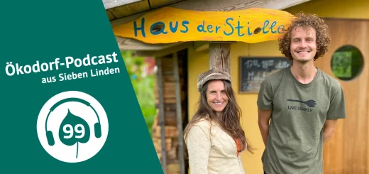 Simone und Jakob auf dem Podcastcover zur Folge 99: Nachhaltiges Reisen