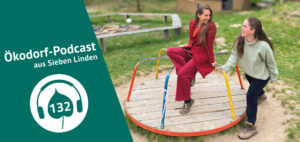 Karina und Simone spielen auf einem Kinderkausell