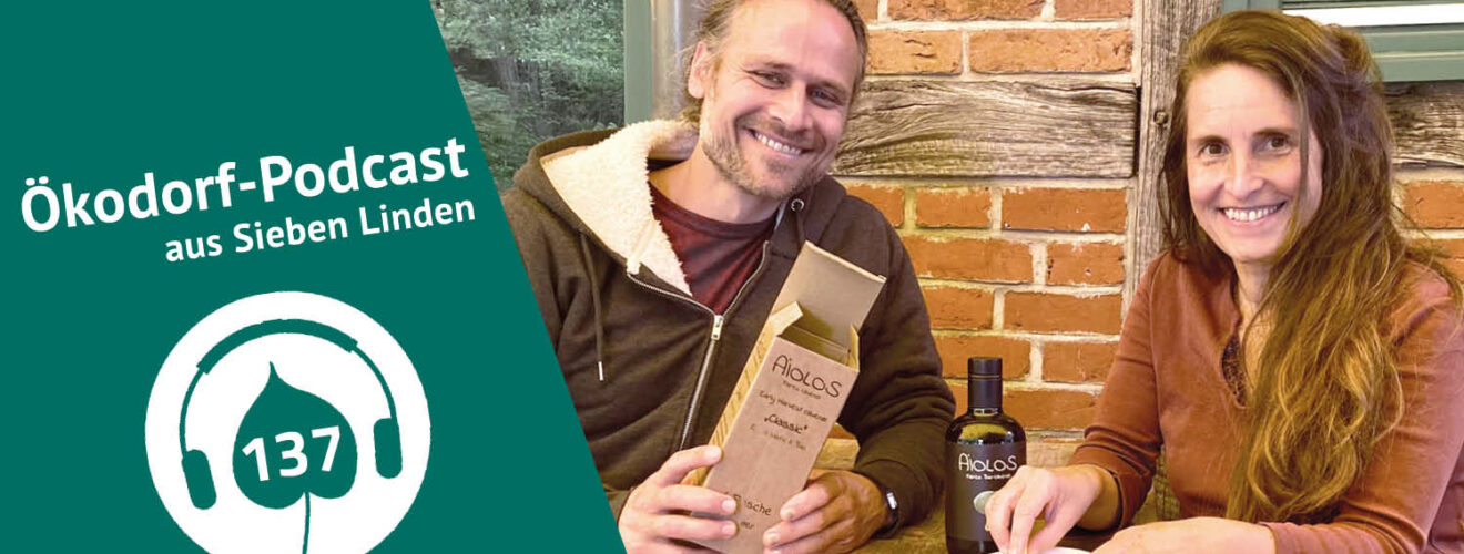 Max und Simone kosten Olivenöl