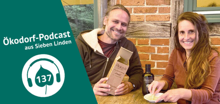 Max und Simone kosten Olivenöl