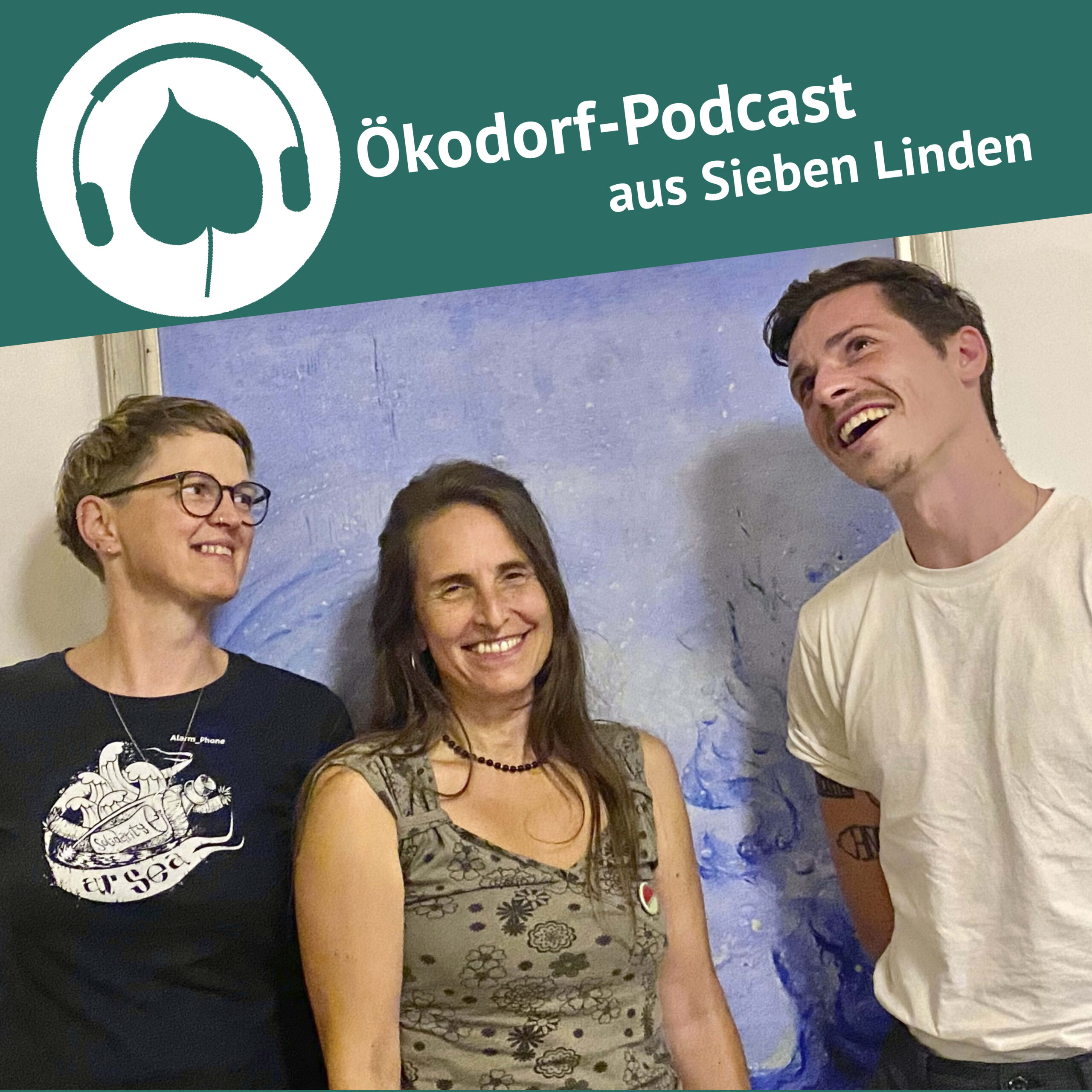 Podcast-Cover: Simone Britsch mit Thomas Jäger und Joel Campe